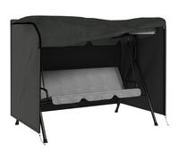 Outsunny Large Outdoor Swing Chair Cover Garden Furniture Protector 164cm Grey, Grey