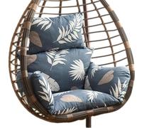 Swing Chair Cushion, Egg Chair Cushion Replacement, Soft Thicken Hanging Basket Chair Cushions Pad, Wicker Rattan Hanging Seat Cushion, Washable Swing Chair Cushion, for Garden