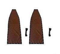 Swing Chair Replacement Cloth with For Textilene Material for Indoor and Outdoor Hanging Chairs, Dimensions 64x197x23CM (2pc without pockets)