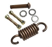 Swing Chair Spring Hook Accessory for Egg Chair Hanging Chair Stand with Structural Load Path Optimization and Spring Integration (brown)