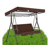 Swing Cover Seetter Swing Chair Bench Cover Patio Swing Pushion Cover Garden Swing Chair Canopy Replacement 59 x 20 x 4 Inches Waterproof Dustproof Rocking Chair Protector for the Courtyard Garden