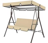 Swing Cover Seetter Swing Chair Bench Cover Patio Swing Pushion Cover Garden Swing Chair Canopy Replacement 59 x 20 x 4 Inches Waterproof Dustproof Rocking Chair Protector for the Courtyard Garden