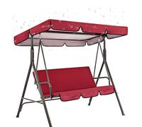 Swing Cover - Waterproof Garden Protectors, Outdoor Seat Protector, Patio Bench Shield, Durable Movable Fabric with Dust Proof Design | C Lid
