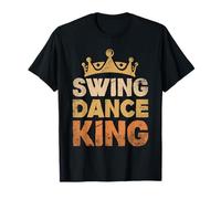 Swing Dance King Dancing Jazz Rhythm Lover T-Shirt