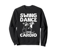 Swing Dancing Is My Cardio Jazz Rhythm Lover Sweatshirt