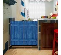 swing door-Saloon Doors Swinging Doors Cafe Swinging Half Door Cafe Retro Cafe Swinging Doors 32 36 48 51in Wide Solid Wood Saloon s Saloon Cafe DoorsTwo-Way Open(Blue,