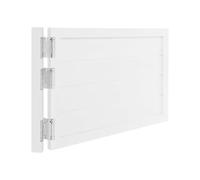 Swing Doors, Automatic Closing Swing Door, with Stainless Steel Hinges, Adjustable, Quiet, Cafe Swing Door, for Salon/café/Restaurant/Household(Weiß,90 x 60 cm)