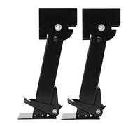 Swing down Stabilizer JacksTrailer Drop Legs Jack Stabilizer 650 Lb Bracket Iron Stabilizer Lifting Capacity 2 Pieces 650 Lb Bracket 1000 Lb Lift Capacity, Adjustable Telescopic Stabilizers