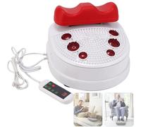 Swing Foot Massager, Wired Fitness Blood Chi Machine, Passive Aerobic Exerciser, Foot Massager with Ankle Cradle