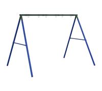 Swing Frame for Outdoor with 8 Hanging Hooks Garden Swing Blue Steel vidaXL