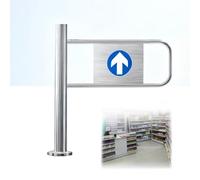 Swing Gate for Entrance Security,Automatic Closure 1-Way Door(Left,60 * 100cm)