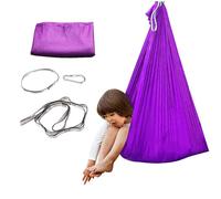 Swing Hammock, Seat, Hanging Chair, with Air Cushion, Soft and Safe with High Weight Capacity, Easy Installation Bedroom, for Nursery, Classroom Camp