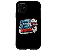 Swing Hang Jump Ninja Boys Kids Playing Playground Training Case for iPhone 11