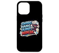 Swing Hang Jump Ninja Boys Kids Playing Playground Training Case for iPhone 12 Pro Max