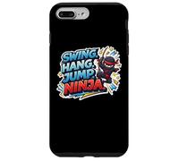 Swing Hang Jump Ninja Boys Kids Playing Playground Training Case for iPhone 7 Plus/8 Plus