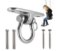 Swing Hanger, Stainless Steel Swing Hangers Rust Resistant, 360° Hardware Hooks for Porch, Deck, Playground, Garden, Indoor/Outdoor