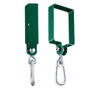 Swing Hooks - 2 Pieces Heavy Duty Brackets and Mounting Hardware for Swing - on Tree, Ceiling, Outdoor Games, Patio, Patio, Bedroom, Door, Porch