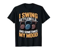 Swing Kettlebells Bodybuilding Lifting Gym Lovers Kettlebell T-Shirt