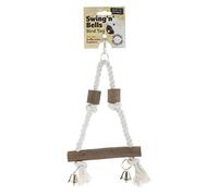 Swing 'o' Swing Parrot Toy with Bells