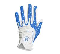 Swing Out Sister Stretch Glove in White & Cobalt