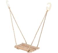 Swing, pine wood, 19.5 × 19.5 × 27 cm