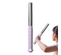 Swing Power Trainer - 304 Stainless Steel Shaft, PP Body, Comfortable Practical Grip, 32cm Practice Pole, Skill Development Tool | Badminton Correction Aid For Enthusiasts Advanced Players