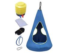 Swing Seat Pod | Max 150kg Oxford Comfortable, Breathable & Multifunctional with Space Saving Folding Cloth | Hammock with Swing Seat for Adults, for Patio, Living Room, J