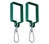 Swing Set Hooks | 2 Pieces Heavy Duty Hardware Attachments | Rocking Hardware | Mount on Tree, Ceiling, Outdoor Games, Patio, Bedroom, Door, Porch