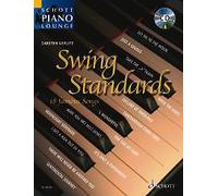 SWING STANDARDS Schott Piano Lounge Book/Audio