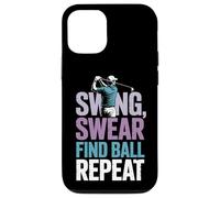 Swing Swear Find Dad Golf Best Dad By Par Funny Par Golfing Case for iPhone 12/12 Pro
