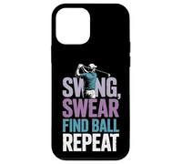 Swing Swear Find Dad Golf Best Dad By Par Funny Par Golfing Case for iPhone 12 mini