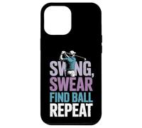 Swing Swear Find Dad Golf Best Dad By Par Funny Par Golfing Case for iPhone 12 Pro Max