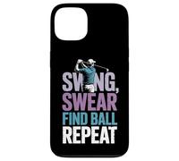 Swing Swear Find Dad Golf Best Dad By Par Funny Par Golfing Case for iPhone 13
