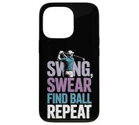 Swing Swear Find Dad Golf Best Dad By Par Funny Par Golfing Case for iPhone 13 Pro