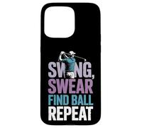 Swing Swear Find Dad Golf Best Dad By Par Funny Par Golfing Case for iPhone 15 Pro Max