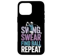 Swing Swear Find Dad Golf Best Dad By Par Funny Par Golfing Case for iPhone 16 Pro Max