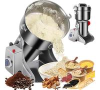 Swing Type Mill, 3000W Commercial Food Grinder with 12 accessories, timer and Overload protection, 800g Stainless Steel Electric Grain Mill Grinder, for Coffee Bean,Spices,Herbs,Nuts,Grains 800g