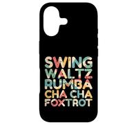Swing Waltz Rumba Cha Cha Foxtrot Retro Design Case for iPhone 17