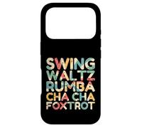 Swing Waltz Rumba Cha Cha Foxtrot Retro Design Case for iPhone 17 Pro