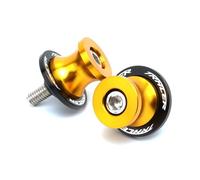 Swingarm slider screws For Tracer 700GT 700 900 GT 900GT TRACER700GT Motorcycle Stand Screws 6mm Swingarm Spools Slider Screw(Yellow)