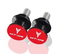 Swingarm Spool Slider Screws For MT03 MT25 2005-2021 2022 2023 Motorcycle Accessories CNC Swingarm Spools Rear Stand Screws Sliders(Red,MT03)