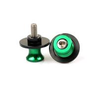 Swingarm Spools For SUZUKI M109R C90 M90 DL 1050 650Motorcycle 6mm 8mm 10mm Rear Rocker Arm Spool Slider(Green,6mm)