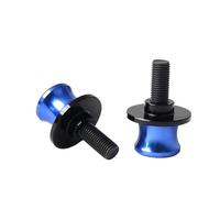 Swingarm Spools Motorcycle 6mm 8mm 10mm Rear Rocker Arm Spool Slider For ZX-10R ZX-6R ZX-4R ZX-25R Z H2(Blue,6mm)
