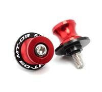 Swingarm Spools Screws Accessories For Mt03 2005-2024 Mt09 2014-2024 Mt10 2016-2024 Mt 03 09 10 Screws Stand M6 Swingarm Spool Slider Motorcycle Accessories(Red,MT03)