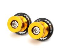 Swingarm Spools Screws Accessories For Ninja400 Ninja650 2018-2021 Ninja 400 650 Motorcycle Accessories Swingarm Spools Sliders Stand Screws CNC M8 Bolts(Gold,Ninja400)