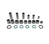 Swingarm Triangle Lever Linkage ARM Oil Seal Bushing Bearing Kit Compatible With KLX250 KLX300 KX125 KX250(Full Kit)
