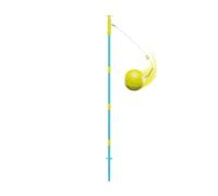 Swingball 2 in 1 Multiplay All Surface Set - Tennis & Football Playset for Kids Age 6+, Yellow/Blue