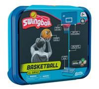 Swingball Basketball All Surface (7237) - Play anywhere grass, sand, wood or concrete; breakaway hoop; height adjustable to 207cm; easy carry/storage