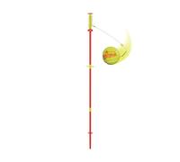 Swingball Classic Original | Red and Yellow | Outdoor Activities | Traditional Pole in the Ground Set | Real Tennis Ball and 2 Championship Bats | Suitable for Everyone 5 years+