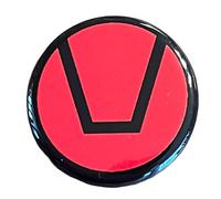Swinger Symbol Button 1.25 Inch Pinback Swinging Open Relationship Sign Non-Monogamous Marriage